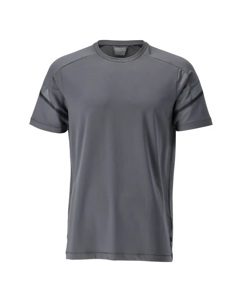 Grijs biologisch katoenen T-shirt
