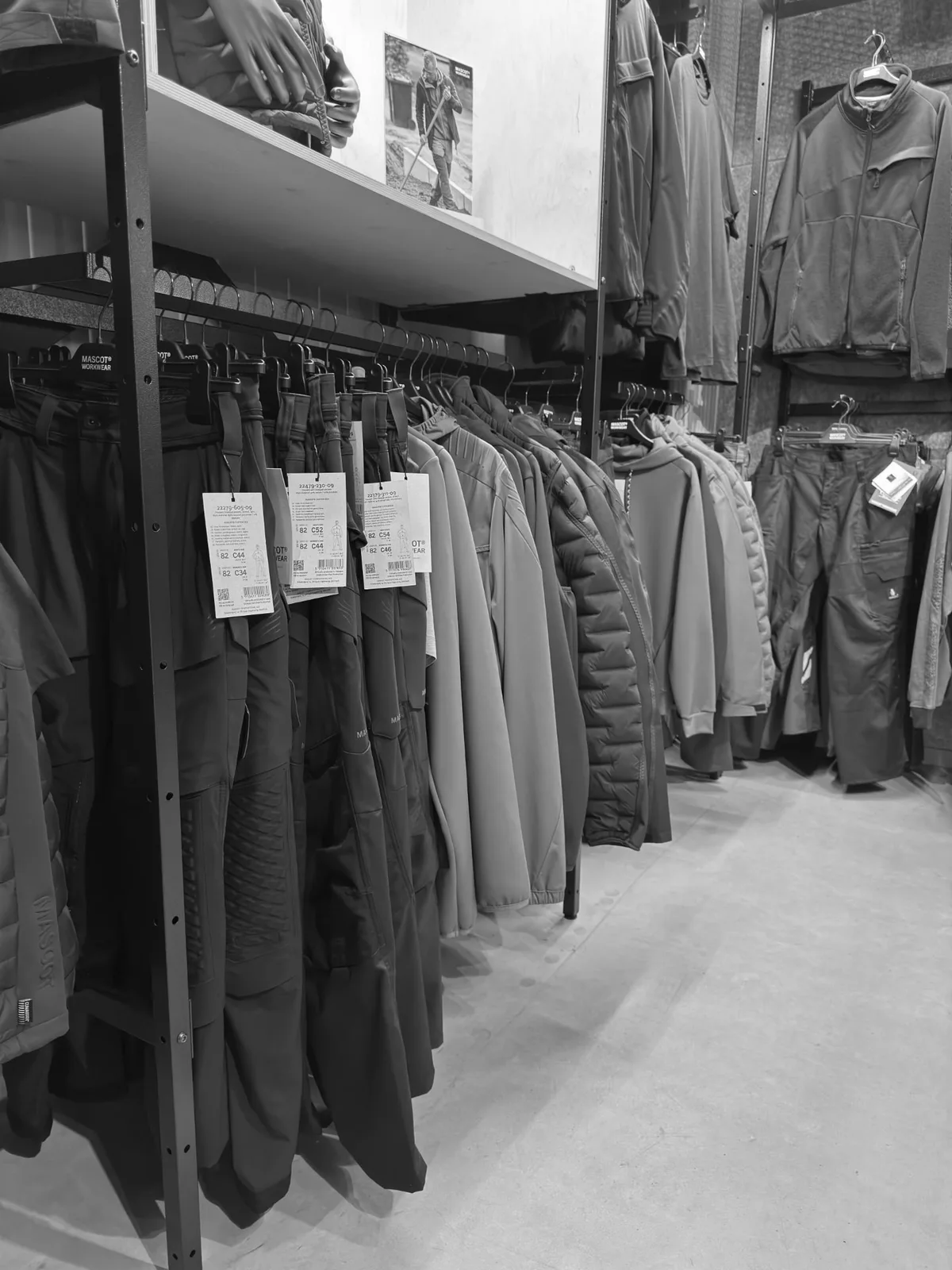 Showroom met Mascot Workwear
