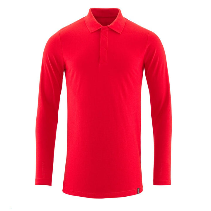 Mascot Crossover Long Sleeve Polo Shirt 20483