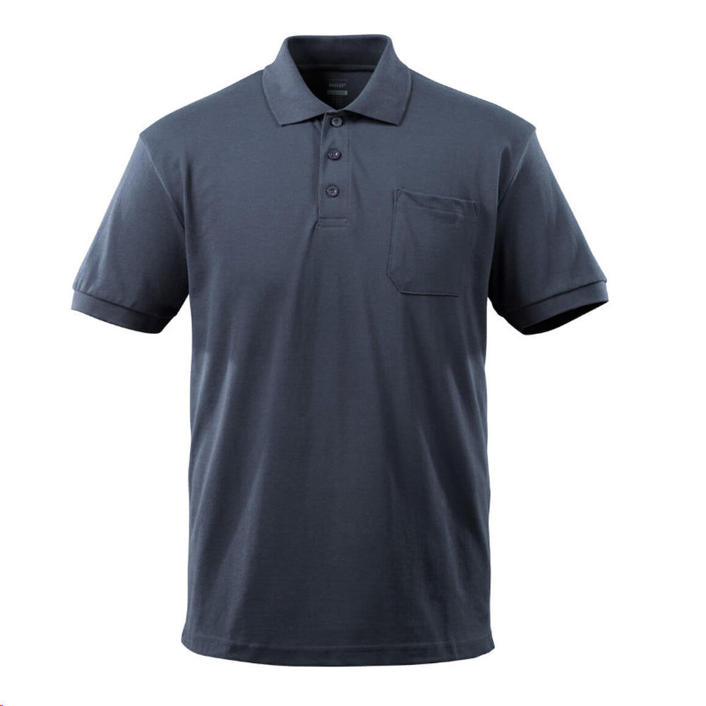 Mascot Crossover Polo Shirt With Chest Pocket 51586