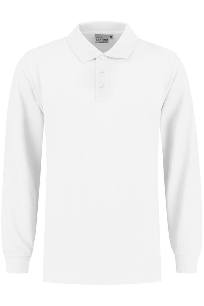 Santino Poloshirt Lexington White - Bedrijfskleding Koning