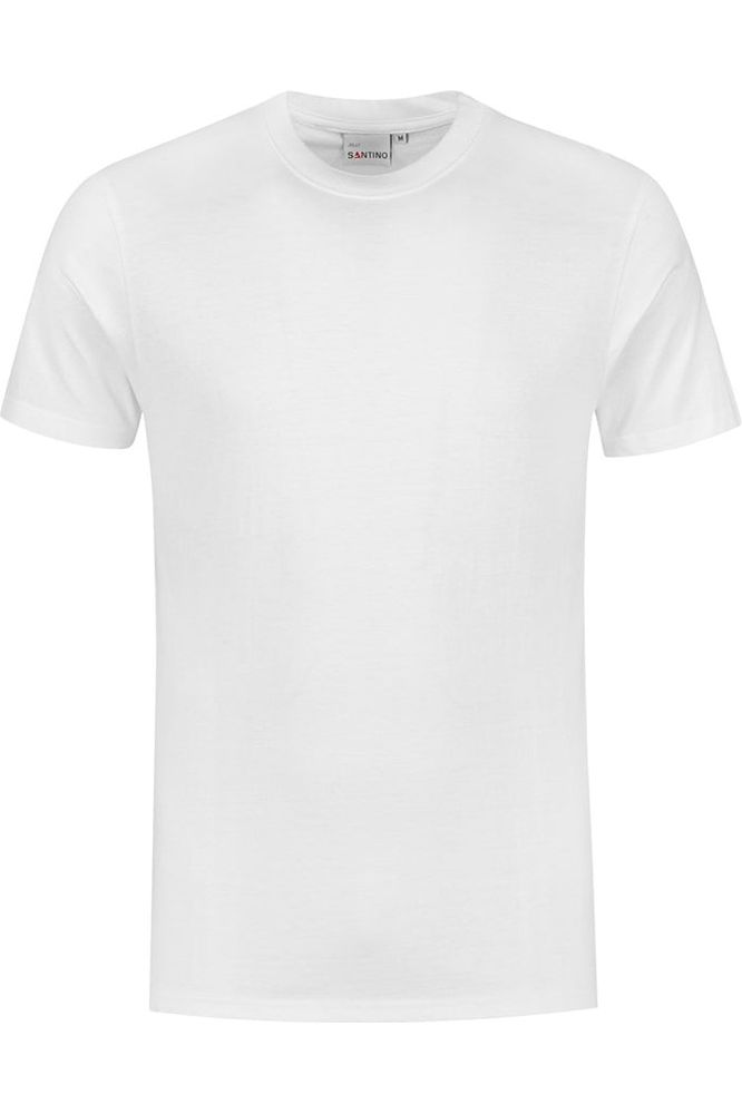 Santino T-shirt Jolly White - Bedrijfskleding Koning