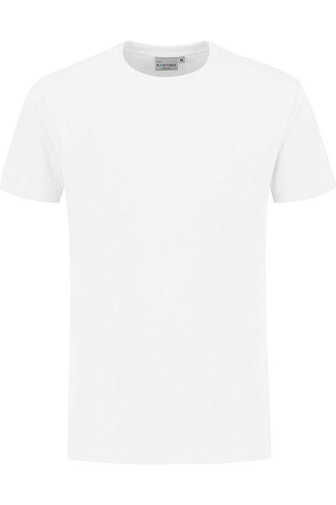 Santino T-shirt Lebec White - Bedrijfskleding Koning