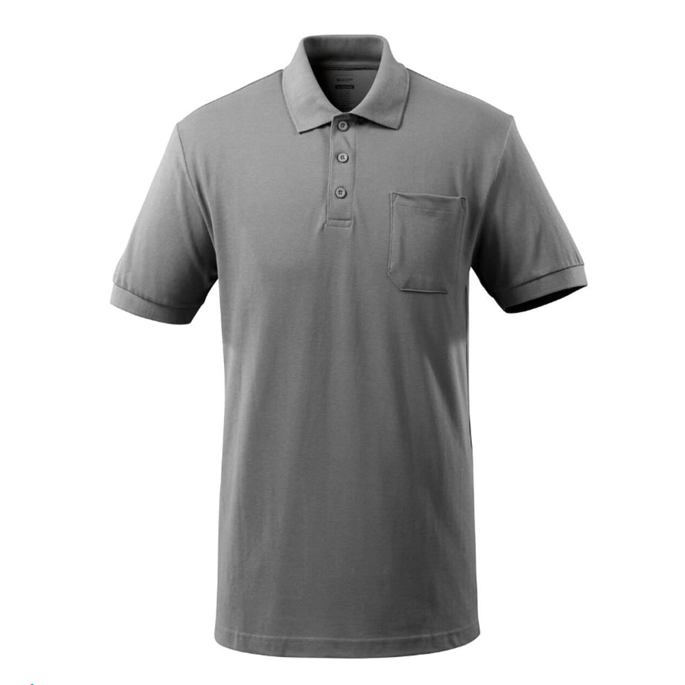 Mascot Crossover Polo Shirt With Chest Pocket 51586