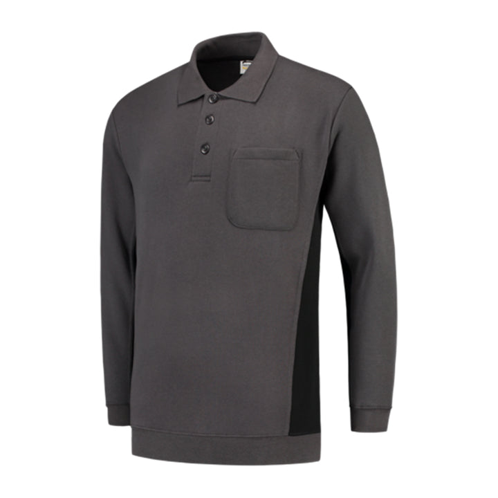 Tricorp Polo Sweater Bicolor Chest Pocket