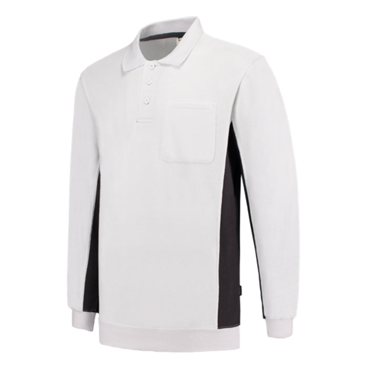 Tricorp Polo Sweater Bicolor Chest Pocket