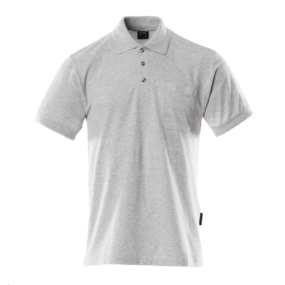 Mascot Crossover Polo Shirt With Chest Pocket 00783