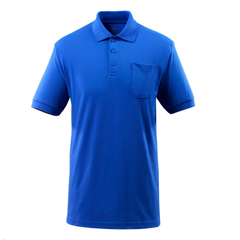 Mascot Crossover Polo Shirt With Chest Pocket 51586