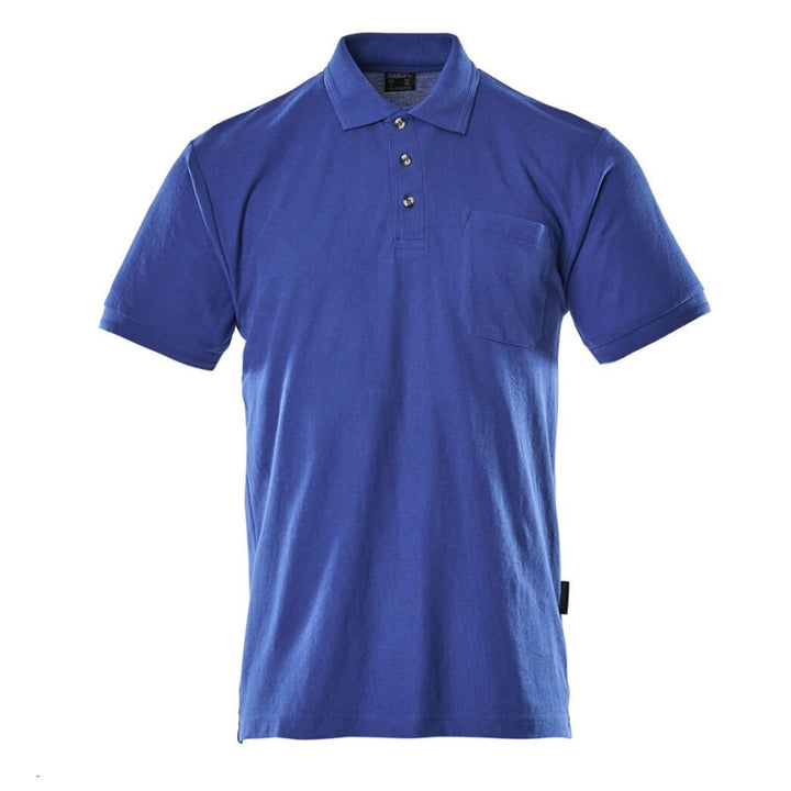 Mascot Crossover Polo Shirt With Chest Pocket 00783