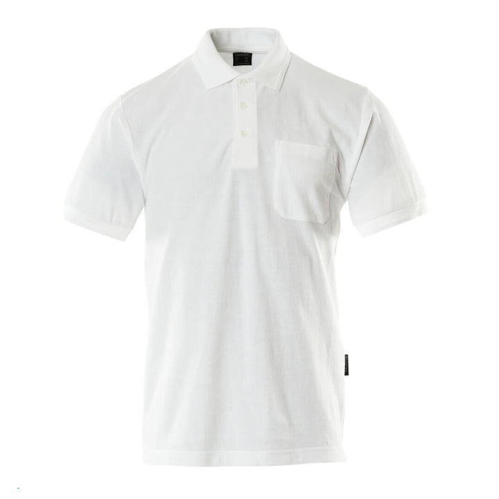 Mascot Crossover Polo Shirt With Chest Pocket 00783