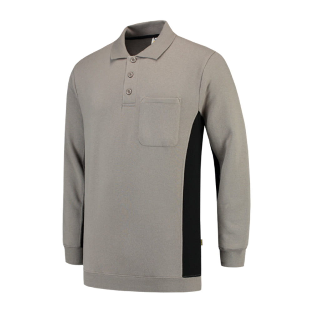 Tricorp Polosweater Bicolor Borstzak