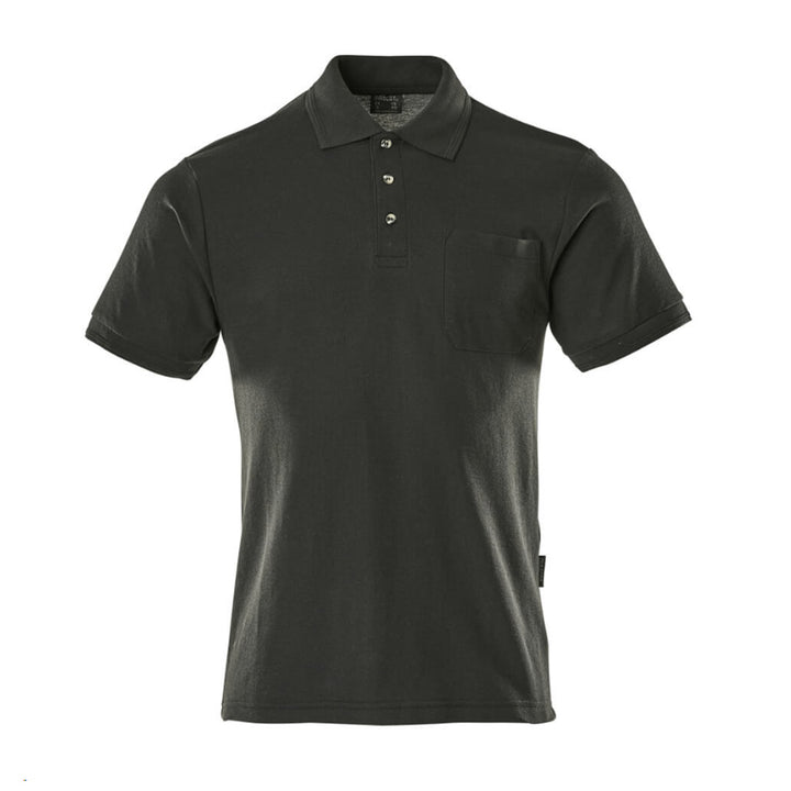 Mascot Crossover Polo Shirt With Chest Pocket 00783