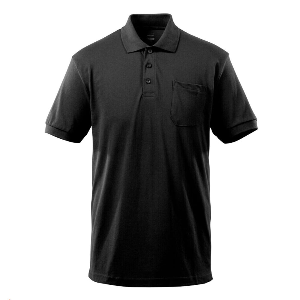 Mascot Crossover Polo Shirt With Chest Pocket 51586